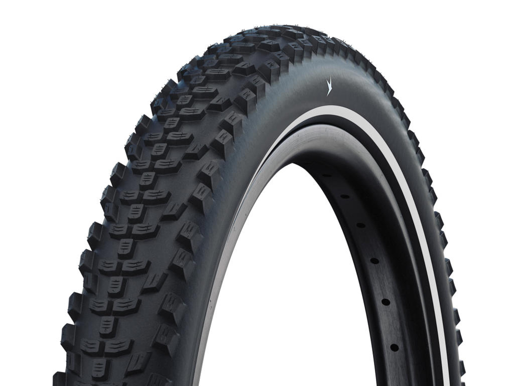 Schwalbe Smart Sam Cargo Tråddæk 24     35  60-507  Sort Med Refleks