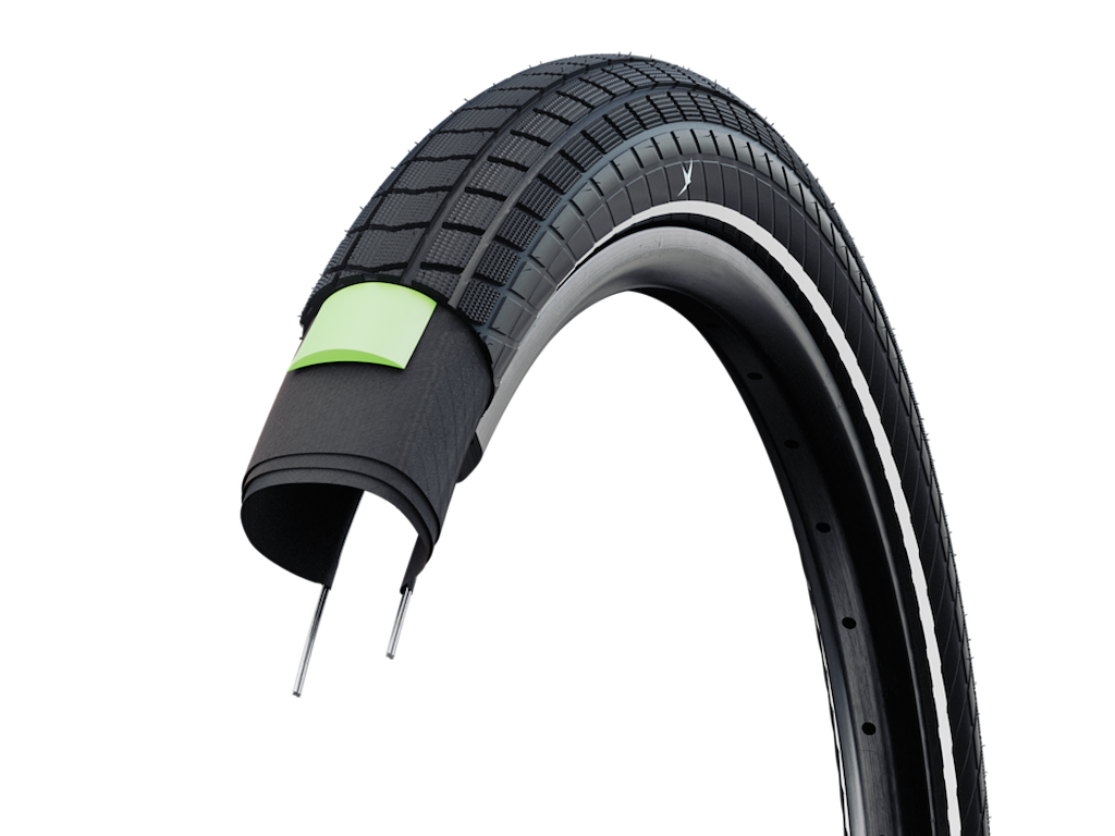 Schwalbe Super Moto-  Tråddæk 20x4 00  100-406  Refleks