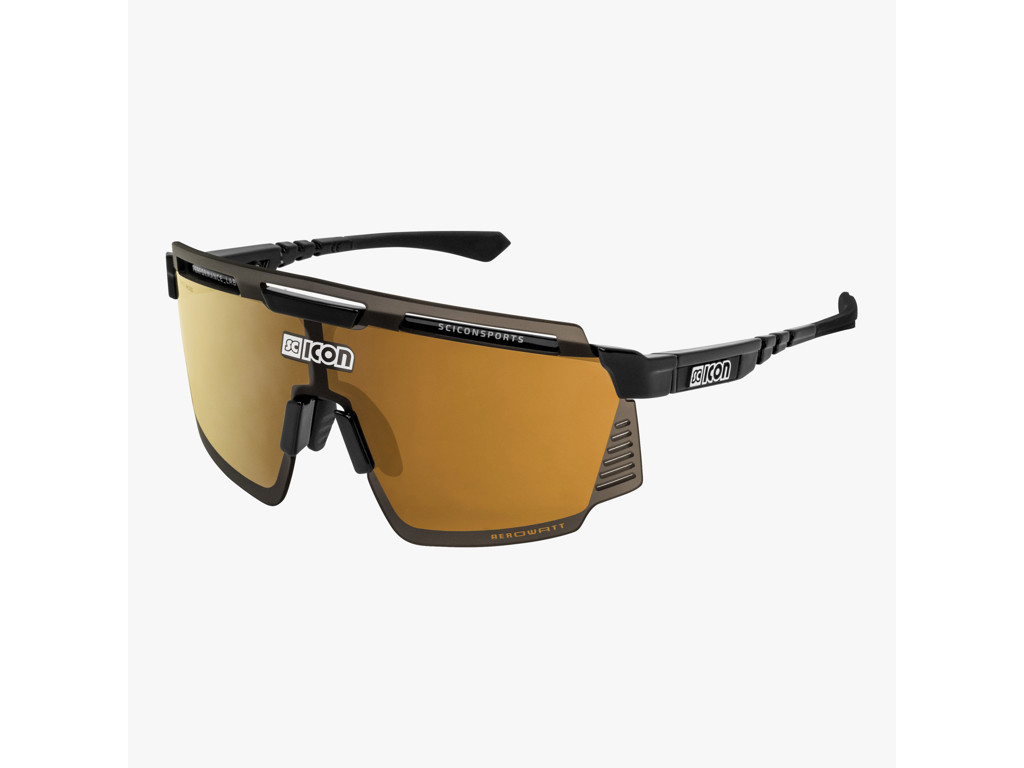 Scicon Aerowatt Foza Sort Med Multimirror Bronze Linse