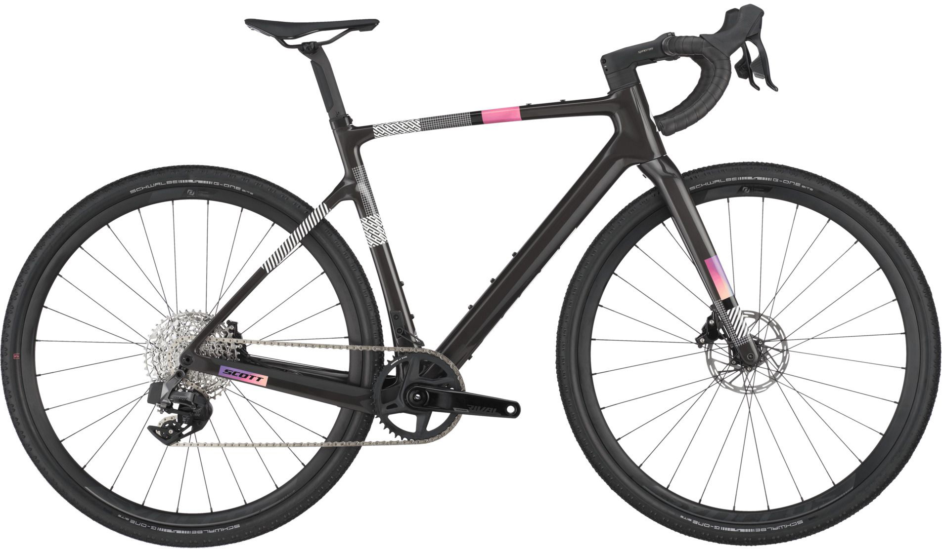 Scott Addict Gravel 30 2025 Carbon Black