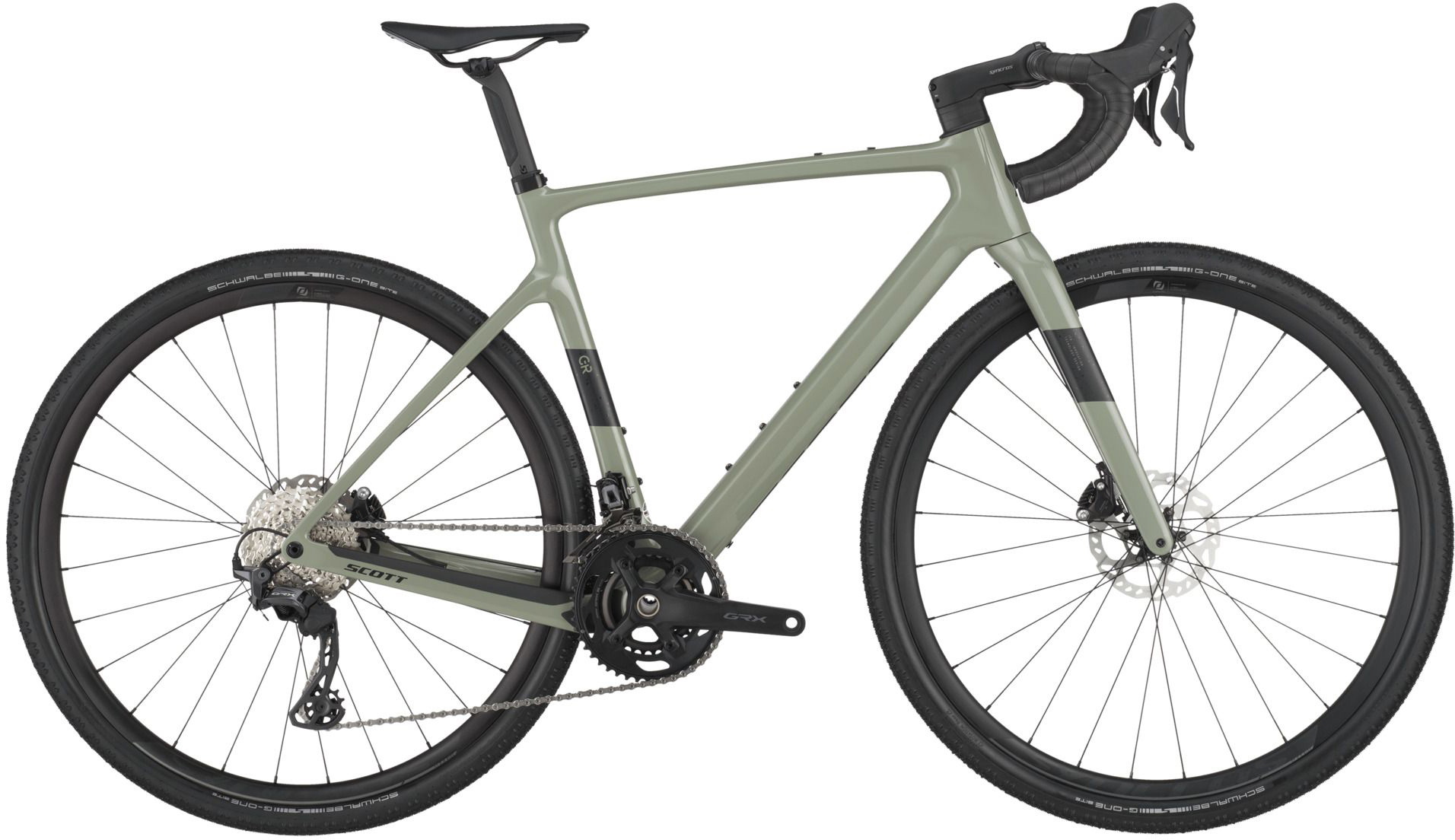 Scott Addict Gravel 50 2025 Undergrowth Green