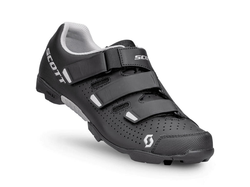 Scott Comp Rs Mtb Cykelsko Matt Black Silver Str 40