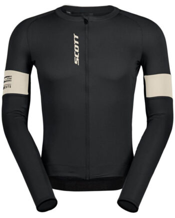 Scott Endurance Pro Langærmet Cykeltrøje Sort Herre  Størrelse: Small
