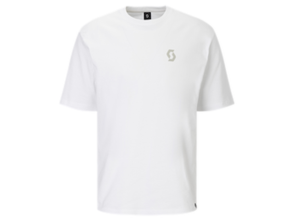 Scott Graphic Tee  -shirt Herre Hvid Str