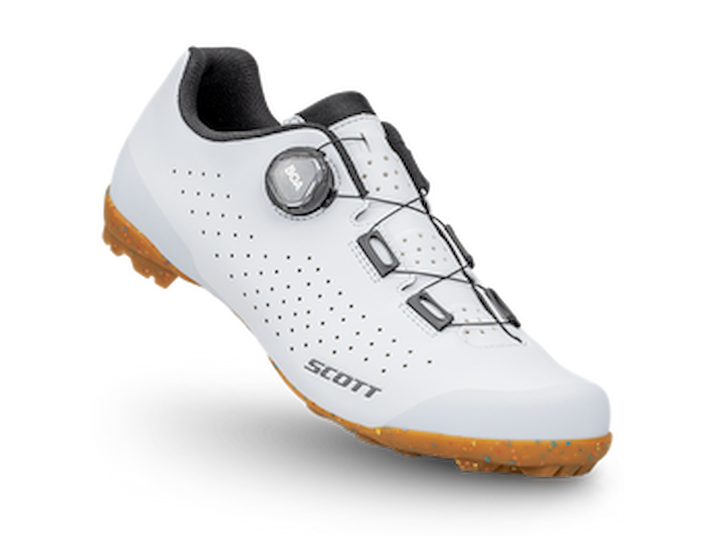 Scott Gravel Pro Cykelsko Gravel Hvid Sort Str  42