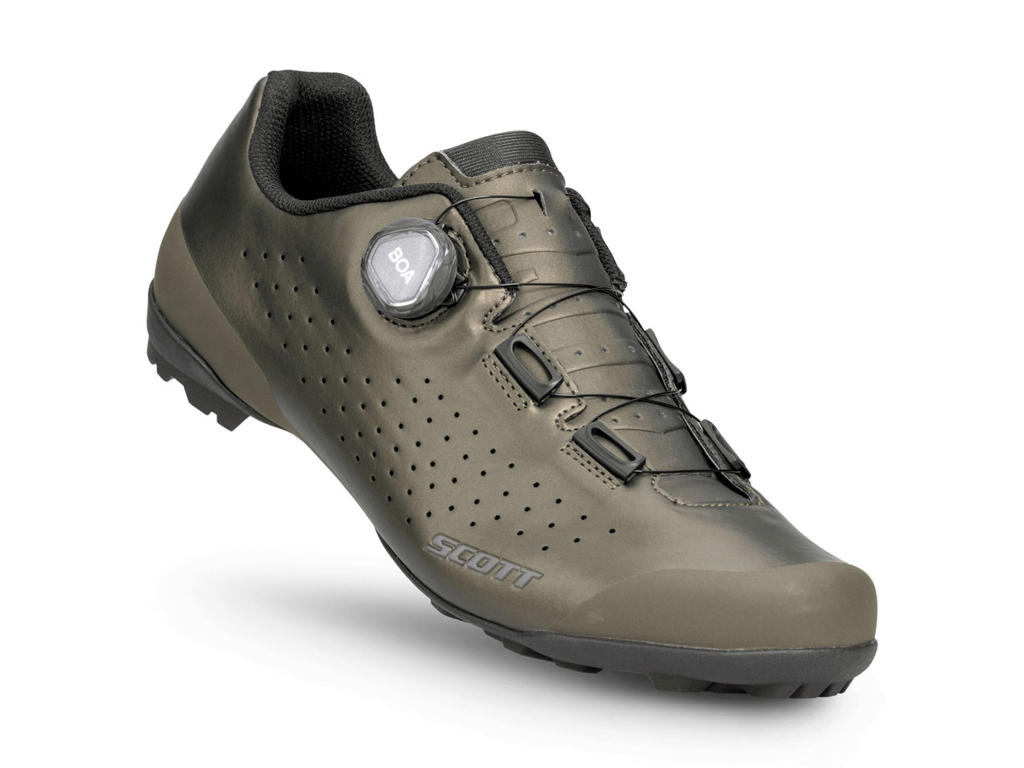 Scott Gravel Pro Cykelsko Metallic Brown Black Str  48