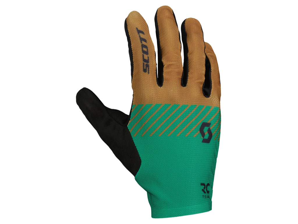 Scott Rc Team Cykelhandsker Bread Brown Amazon Green  Størrelse: Large