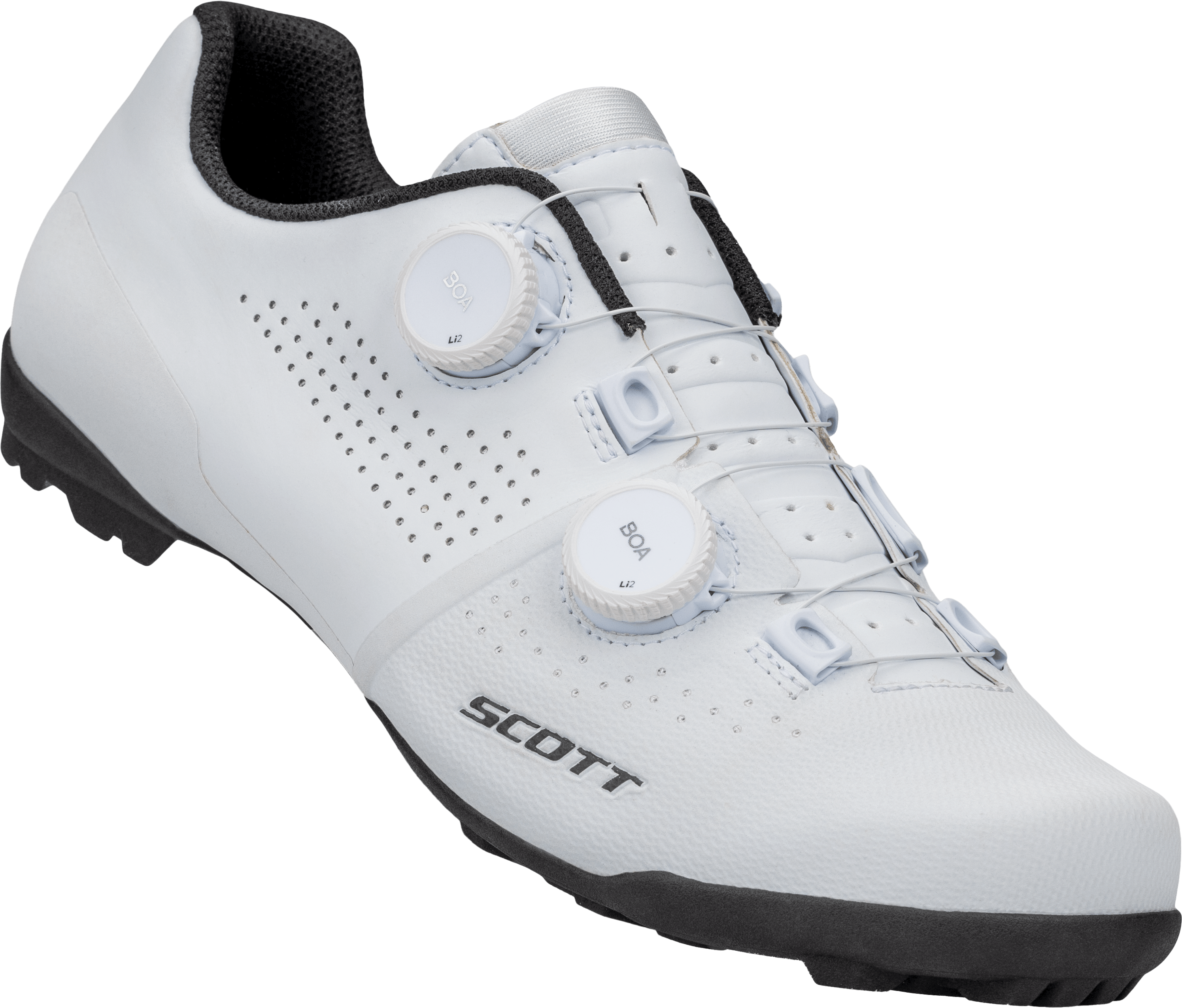 Scott Shoe Womans Gravel Rc Carbon White Black