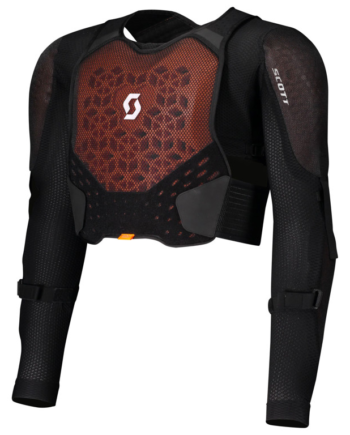 Scott Softcon Junior Bodyarmor Med Albue Og Skulderbeskytter Str  Xs