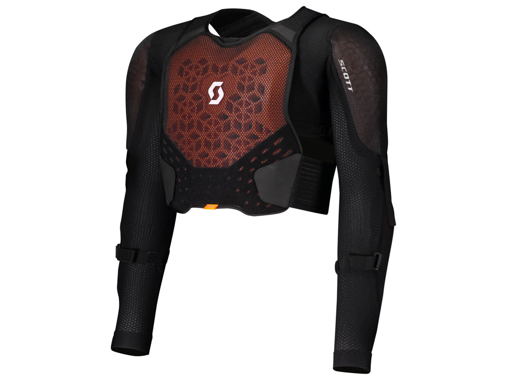 Scott Softcon Junior Bodyarmor Med Albue Og Skulderbeskytter Str  Xs