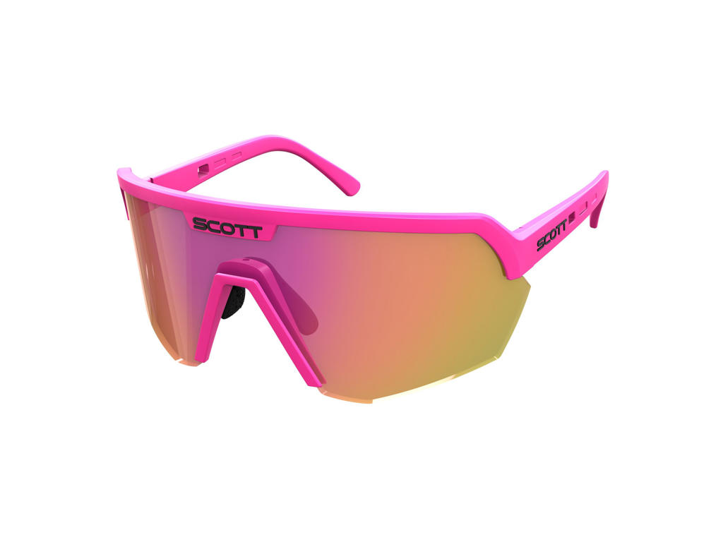 Scott Sport Shield Cykelbriller Pink Pink Krom