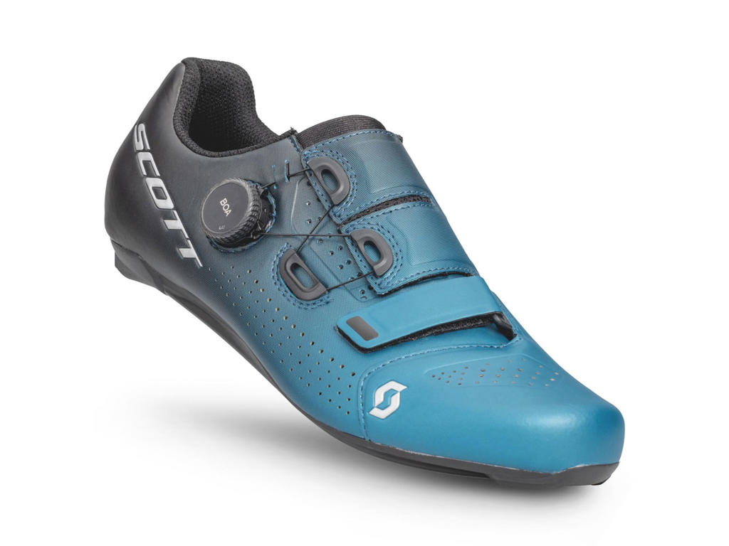 Scott Team Boa Landevejssko Fade Metallic Blue Str  42