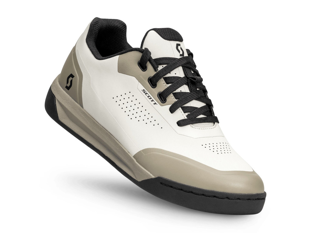 Scott Volt Evo Flat Cykelsko Beige Sort Dame Skostørrelse: 37