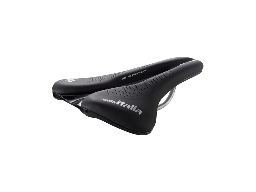 Selle Italia Max Novus Evo Boost Gel Ti 316 Superflow Sadel Road 160   245 Mm