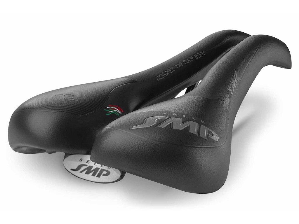 Selle Smp Trk Medium Gel Citybike Sort