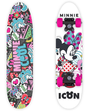 Seven Minnie Mouse Skateboard Pink