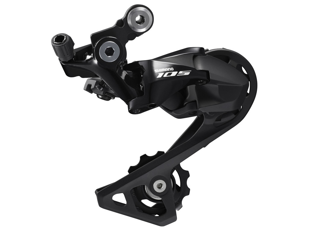 Shimano 105 Bagskifter Sort Rd-r7000-ssl Til 11 Gear Med Kort Laske