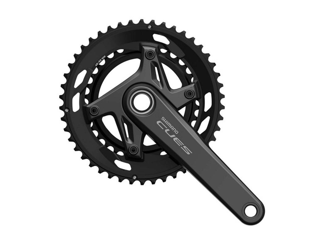 Shimano Cues Fc-u6030- Kranksæt Dobbelt Road 32 46t 10 Speed 170mm