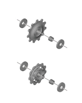 Shimano Deore Pulleyhjul   Sæt Til Bagskifter Rd-m5120