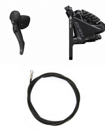 Shimano Grx Rx610 Bremsegreb Med Br-rx400 Flat Mount Bremsekaliper Venstre