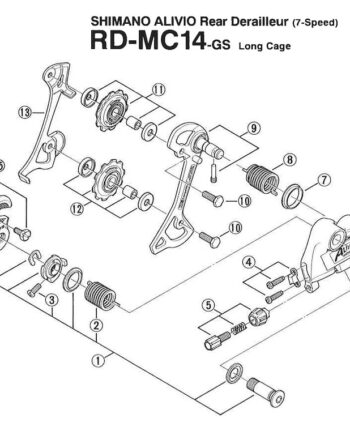 Shimano Justeringsbolt Til Kabel Rd-mc14 Og Mc34
