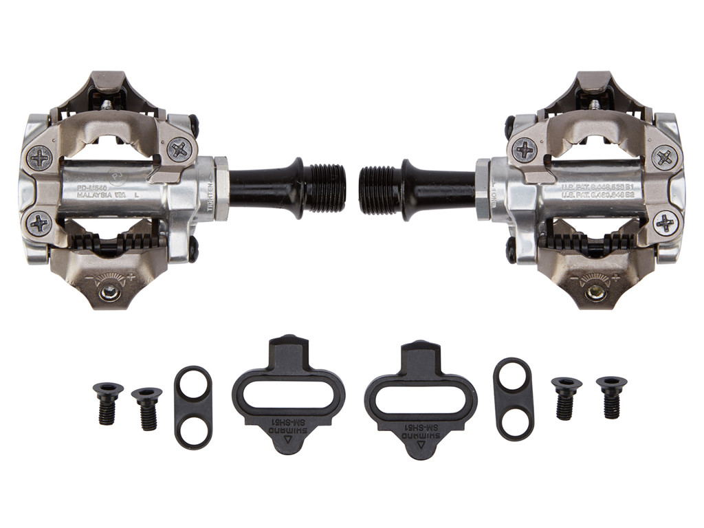Shimano Pedaler Spd Model Pd-m540 Sølv
