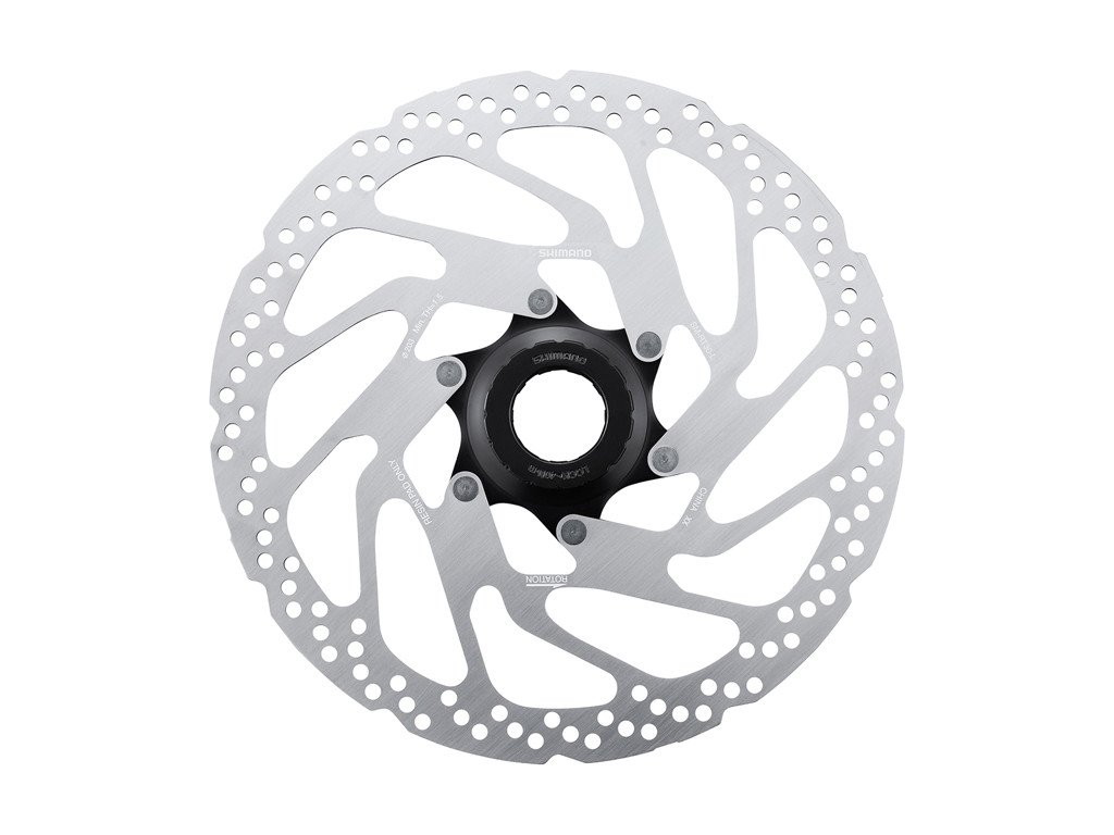 Shimano Rt30 Rotor Med Magnet Og Lock Ring 203mm Til Center Lock Int