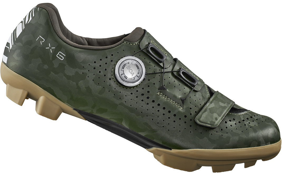 Shimano Rx600 Spd Gravel Sko Grøn