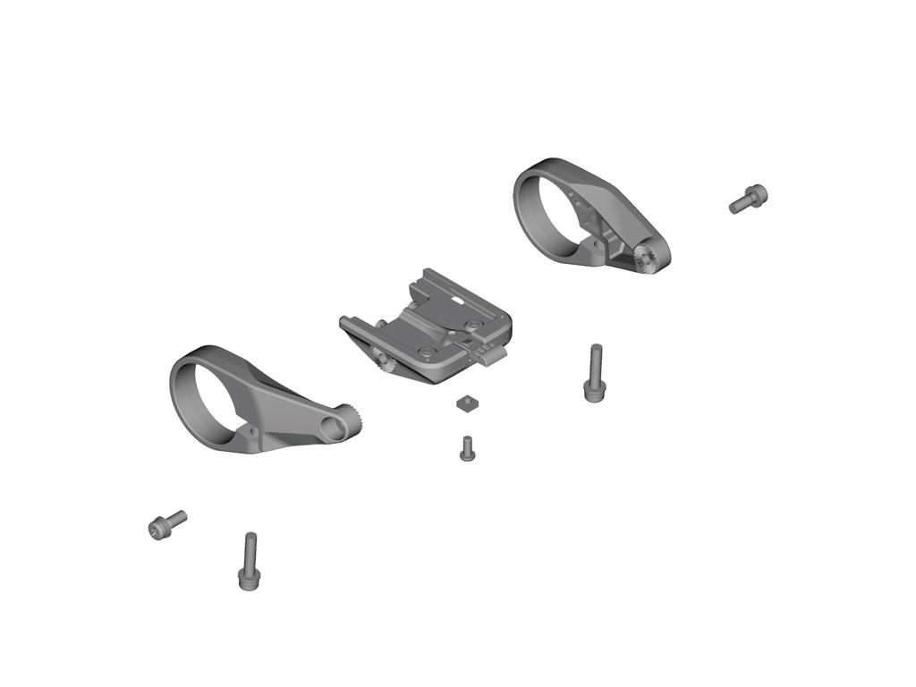 Shimano Steps Computer Beslag Komplet- Ved Styr Type E6100