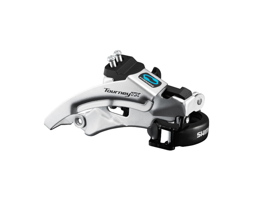 Shimano Tourney Forskifter Fd-tx800-ts6 3x7 Gear Trekking Low Clamp Med Bånd