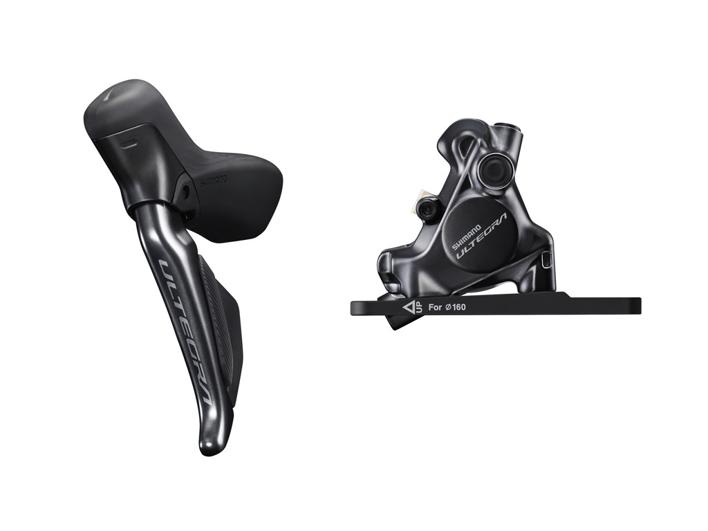 Shimano Ultegra R8170 Skifte- Og Bremsegreb Venstre Hydraulisk Kaliber Og Olieslange