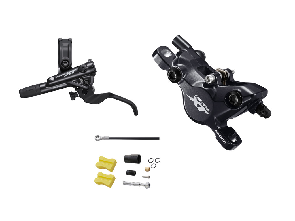 Shimano Xt M8100 Hydraulisk Bremsesæt For Venstre Resin