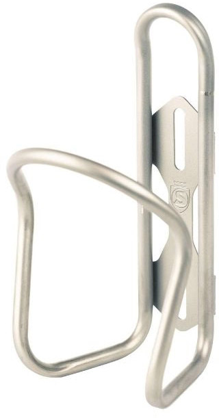 Silca Sicuro Titanium Bottle Cage   Flaskeholder  30g  Silver