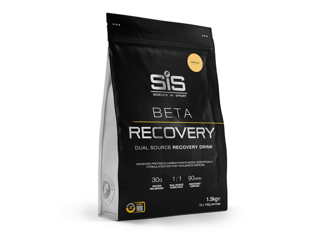 Sis Beta Fuel Recovery Vaniljepulver 500 Gram