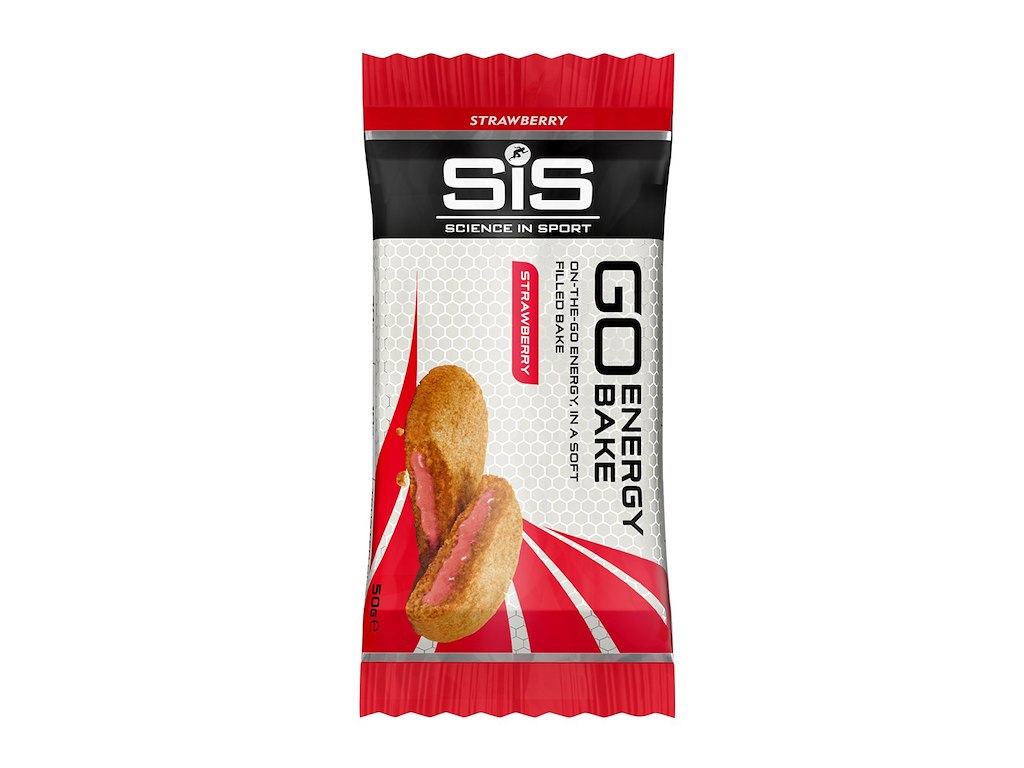 Sis Go Energy Bake Bar Jordbær 50 Gram