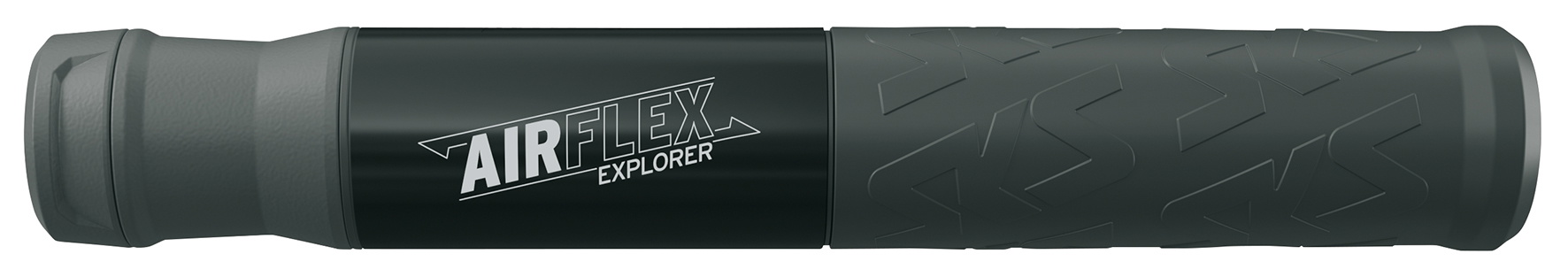Sks Airflex Explorer Minipumpe 205mm 5bar 73psi Almindelig Racerventil Sort