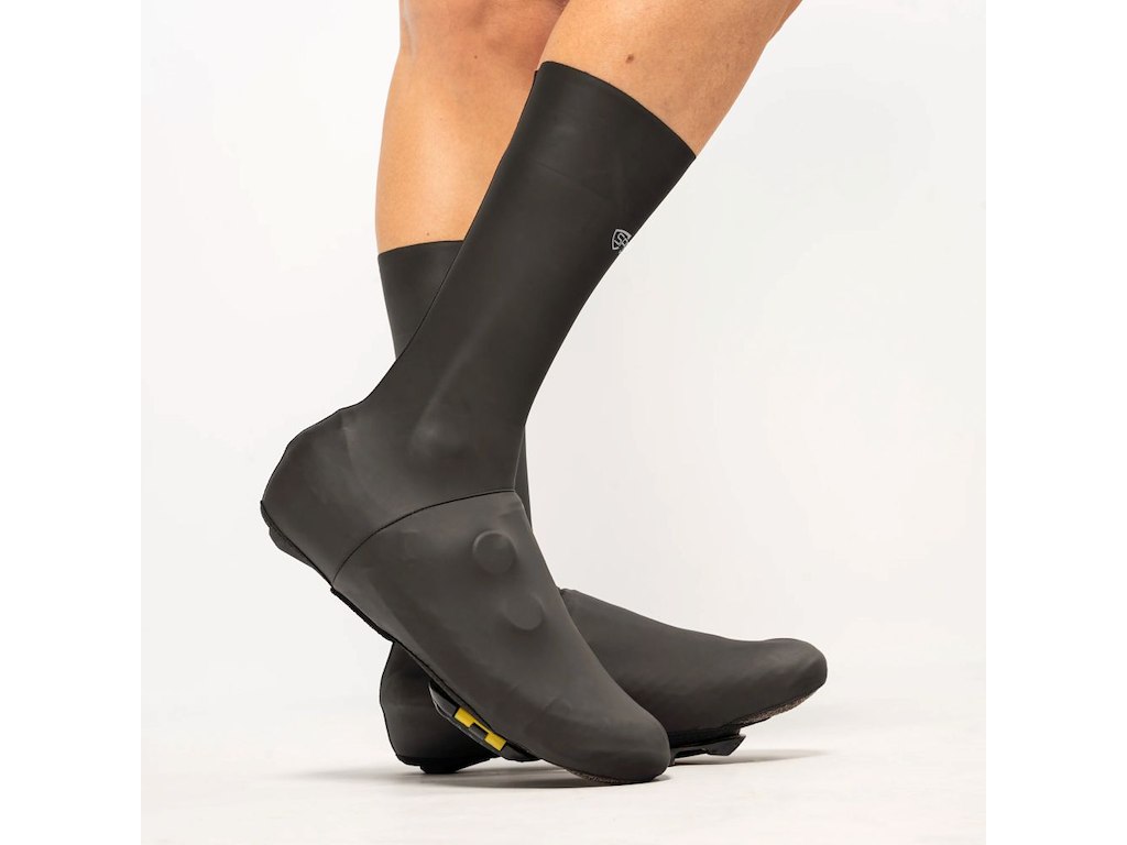 Spatzwear Aquasokz Long Skoovertræk Sort Str  Ml