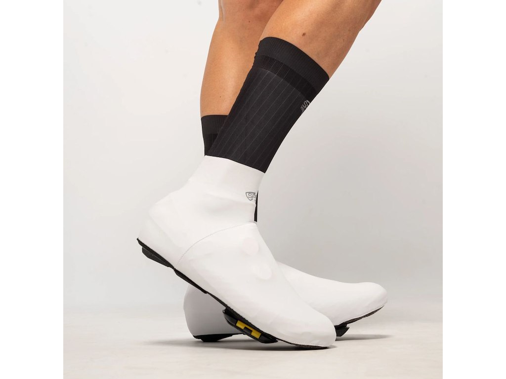 Spatzwear Aquasokz Skoovertræk Hvid Str  Ml
