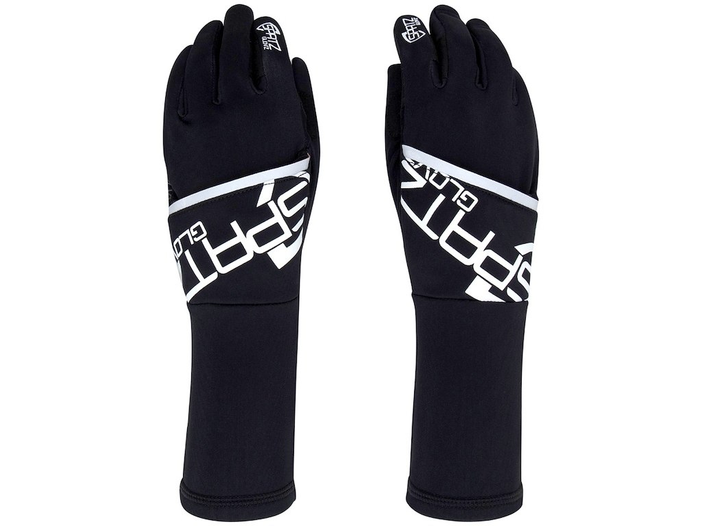 Spatzwear Glovz Race Cykelhandsker Lange Fingre Sort Str