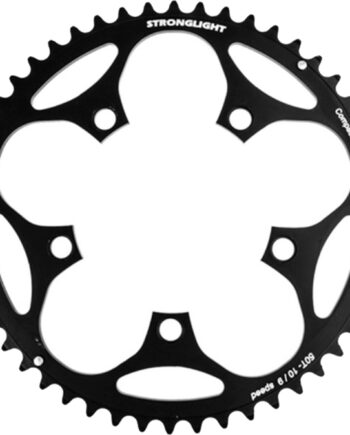 Stronglight Chainring 50t   Hole 110mm Sort