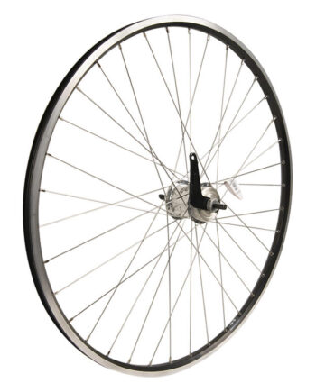 Sturmey Archer Baghjul   Indvendige Gear Og Fodbremse Ryde Zac 2000 Fælg Sølv Sort
