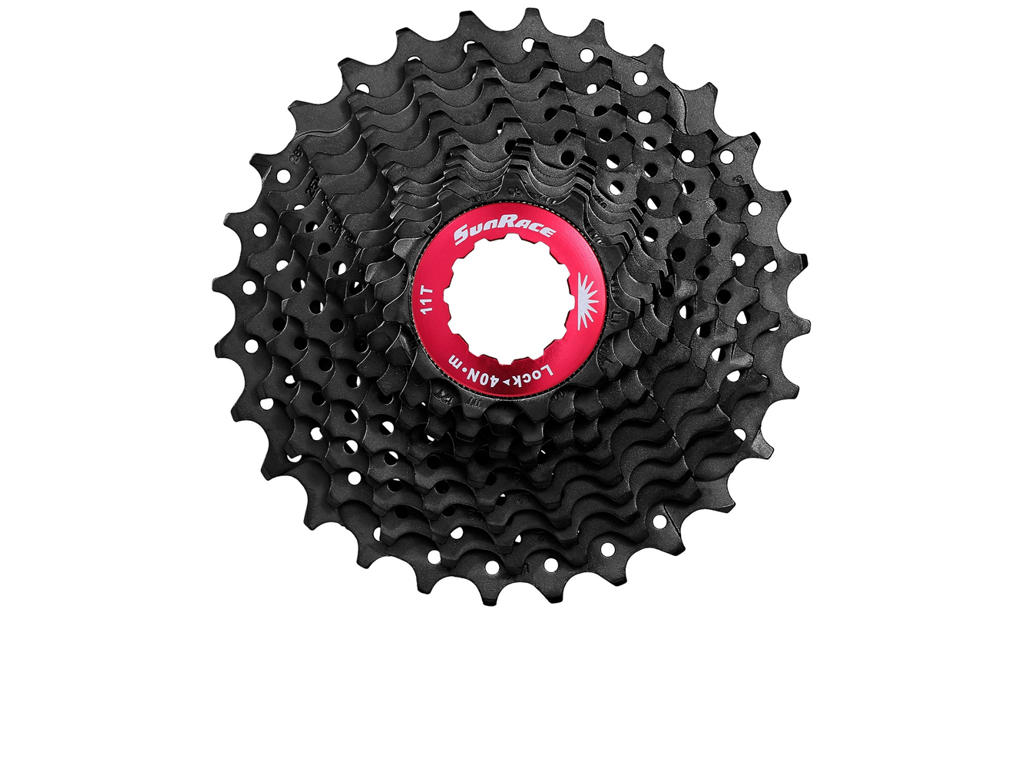 Sunrace Csrx1 Kassette 11 Gear 11-36 Tands Road Til Shimano Eller Sram Sort