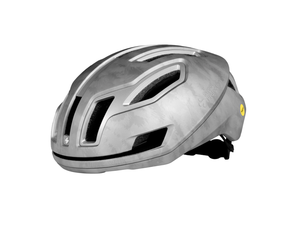 Sweet Protection Falconer 2vi Mips Cykelhjelm Silver Smoke Ml