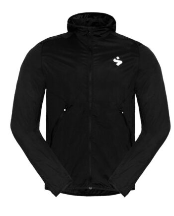 Sweet Protection Hunter Hooded Wind Jacket Cykeljakke Sort Herre