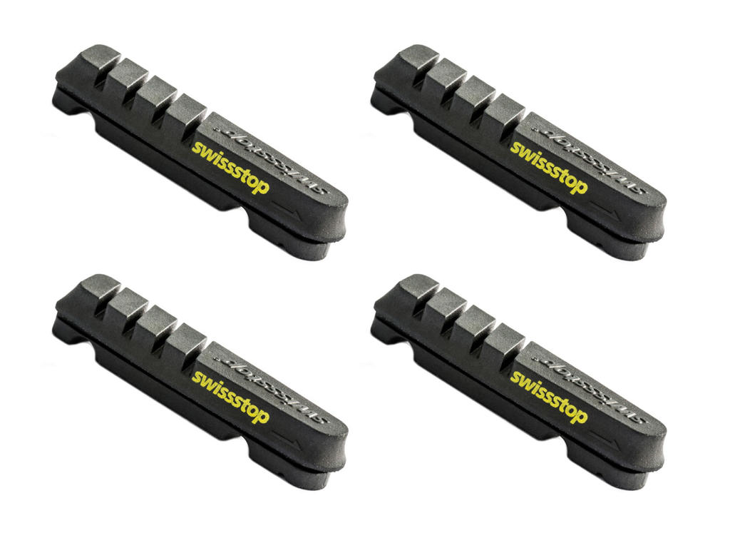 Swissstop Flash Evo Bremsegummi Til Shimano Sram Stk Carbon Fælge