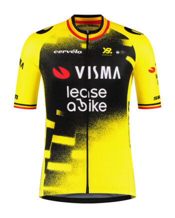 Team Visma   Lease   Bike Cykeltrøje Korte ærmer Wout Van Aert Wing Beat Replica Xx