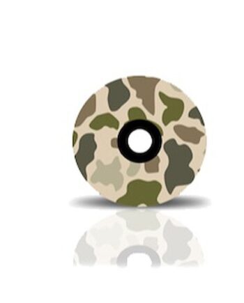 Top Cap Med Motiv Camo