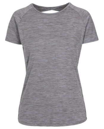 Trespass Dlx Ally Dame  -shirt Quickdry Grå Str