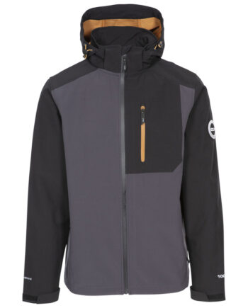 Trespass Dlx Lutz Softshell Jakke Mørk Grå Str
