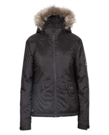 Trespass Dlx Meredith Skijakke Dame Str    Sort